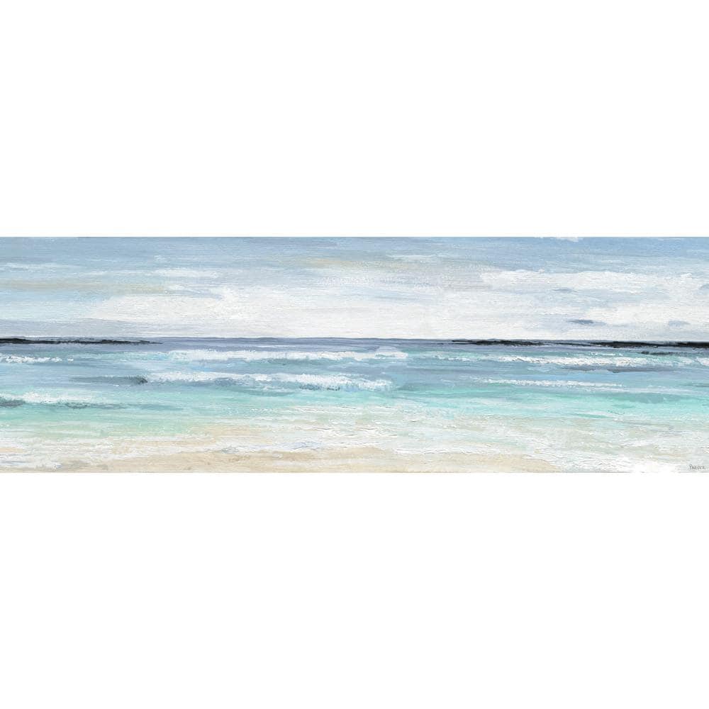 Crashing Ocean Waves by Parvez Taj Unframed Canvas Nature Art Print 5 in. x