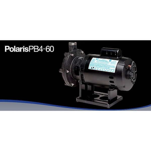 Booster Pump for Pressure Pool Vacuums with 60-Hertz Motor for In-Ground Pools