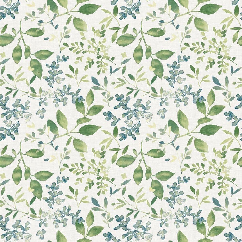 Tinker Green Woodland Botanical Wallpaper Roll