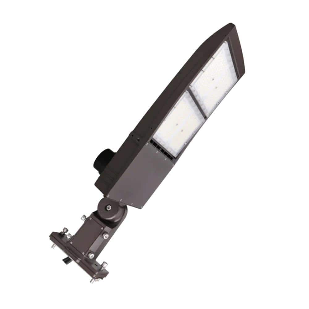 i9 5th GEN 300- Watt Equivalent Integrated LED Bronze Area Light 5000 K