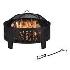 Hampton Bay Ashcraft 30 in. Steel Round Fire Pit FT-01C - The Home Depot