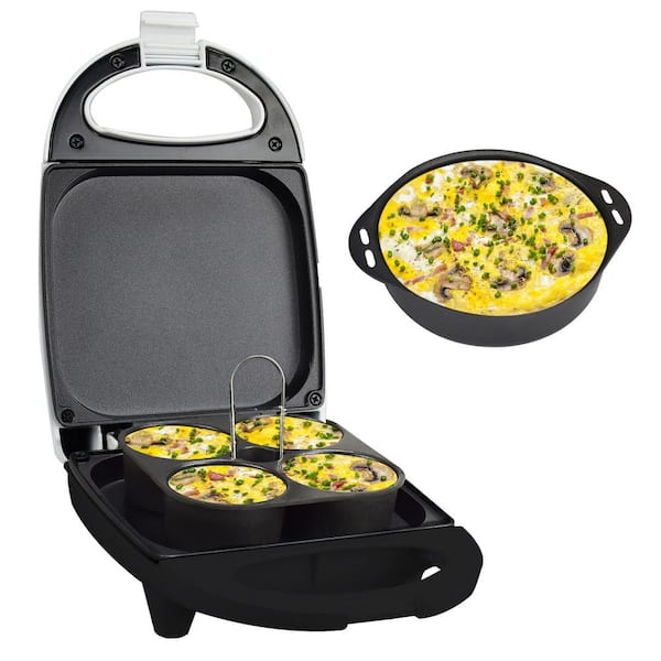 Mini Sous Vide Style Egg Bite Maker in White