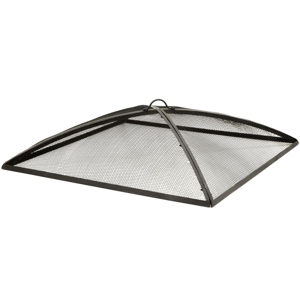36 in. Square Steel Mesh Fire Pit Spark Screen-Black price history on PriceWatchPro