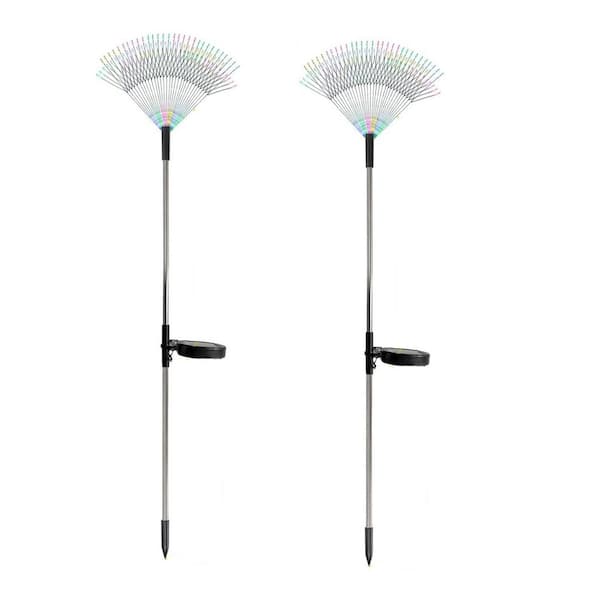 Outdoor Solar Garden Lights, Multicolor,2-Pack