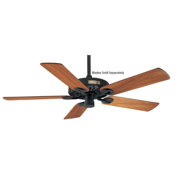 Hunter Original 52 in. Textured Black Damp Rated Ceiling Fan