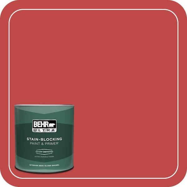 BEHR ULTRA 1 qt. #P160-6 Intrigue Extra Durable Semi-Gloss Enamel Interior Paint & Primer