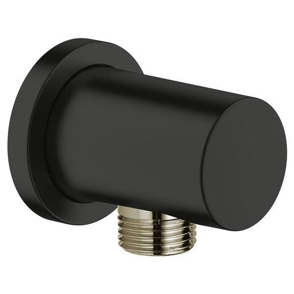 GROHE Rainshower Shower Wall Union, Matte Black