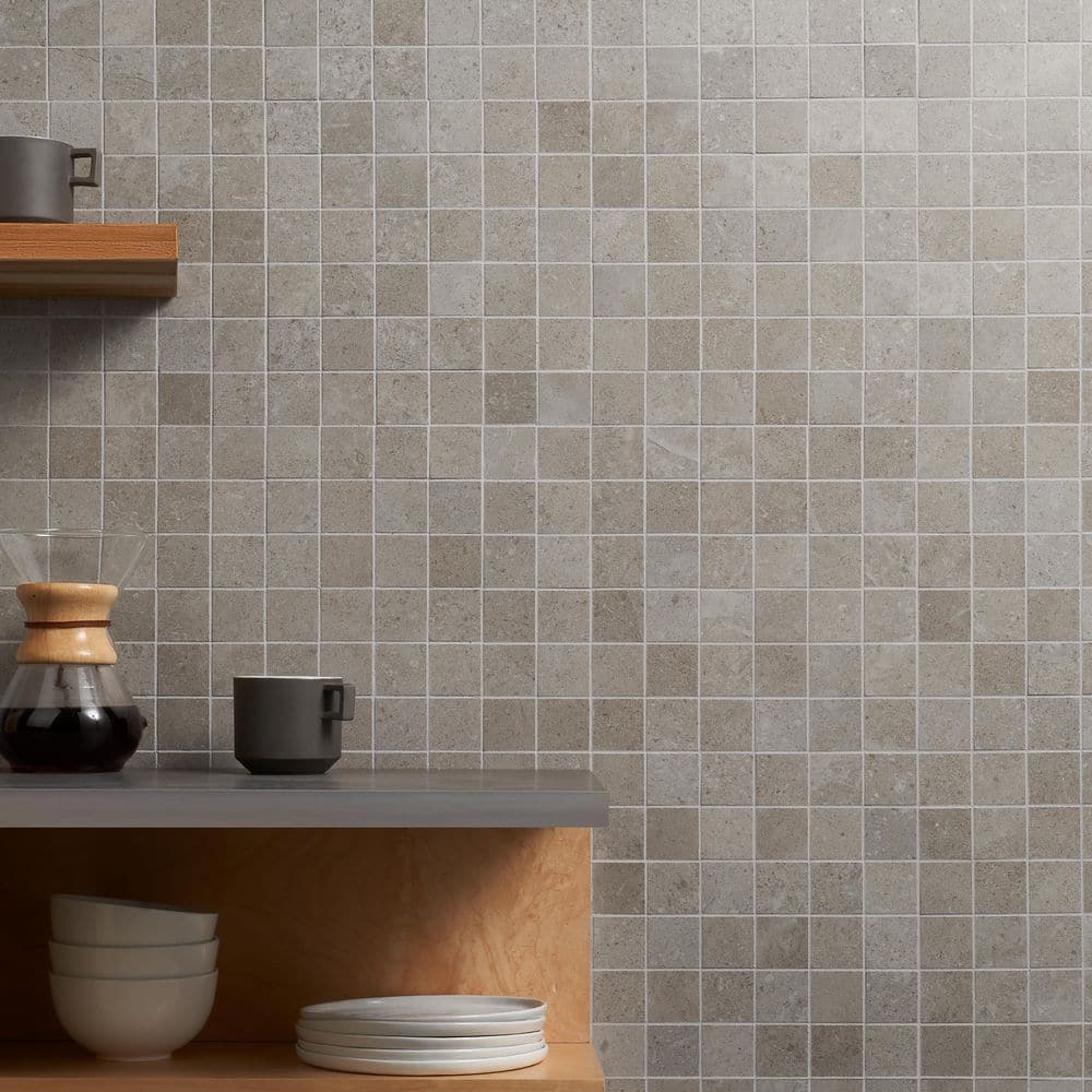 Tortora 12" x 12" Matte Porcelain Mosaic Tile