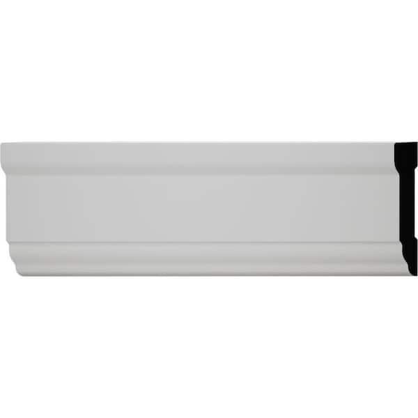 6761 1/2 in. x 2 3/4 in. x 96 in. Finished PVC Composite White Casing (1-Piece − 8 Total Linear Feet)