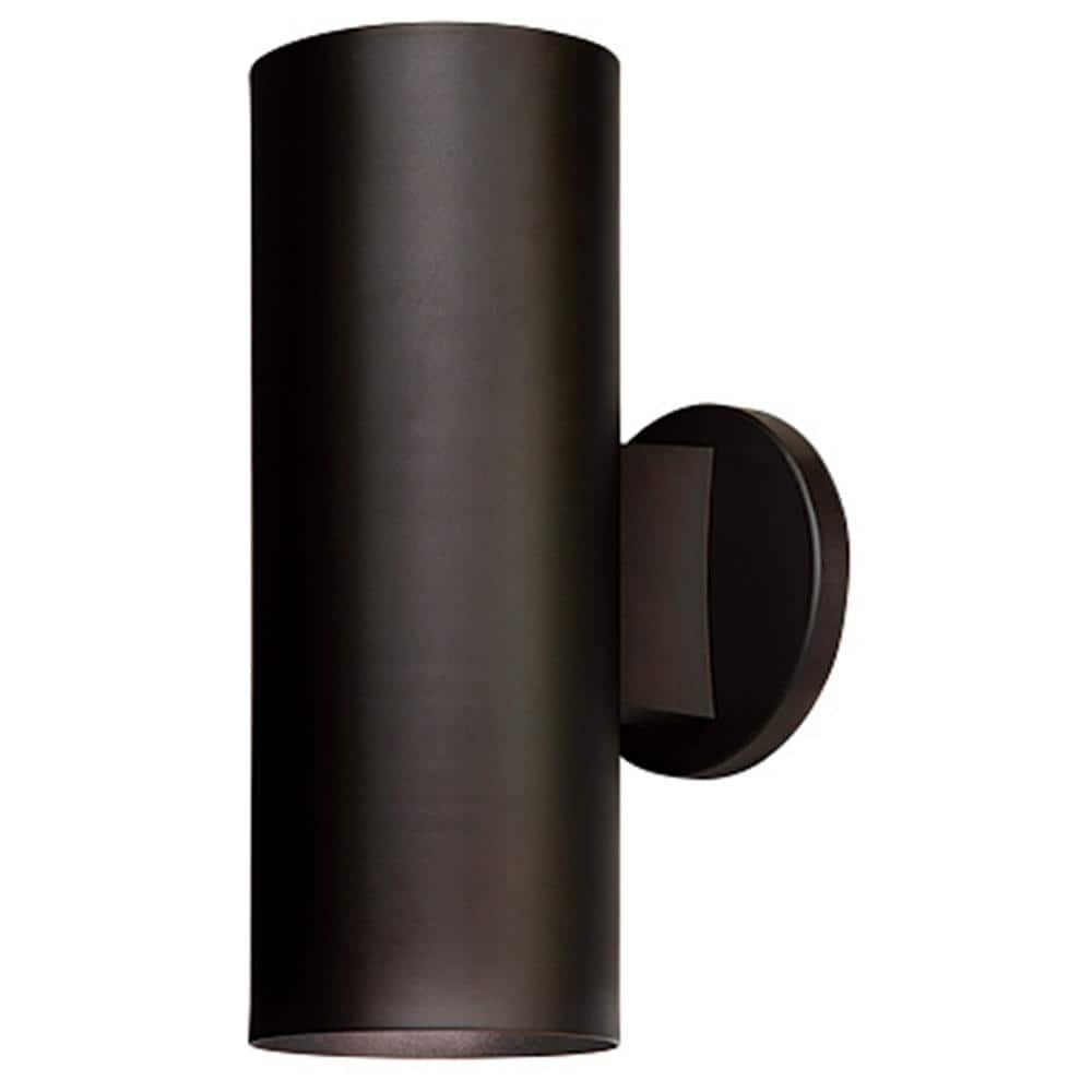 Bronze Cylinder Dimmable LED Wall Sconce