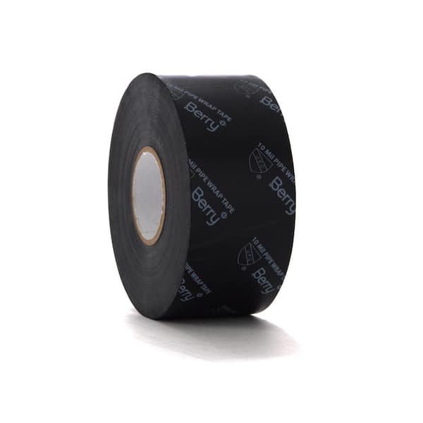 PVC Pipe Wrap Tape 20 Mil Black (65050B)