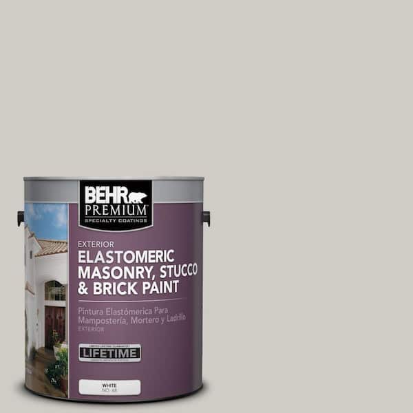 BEHR PREMIUM 1 gal. #MS-83 Agate Elastomeric Masonry, Stucco and Brick Exterior Paint