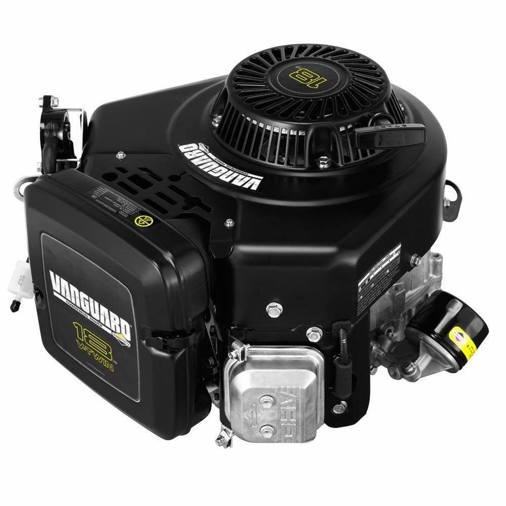 Briggs Stratton 18 Hp V Twin Vertical Vanguard Gas Engine 356776 0006 G1 The Home Depot