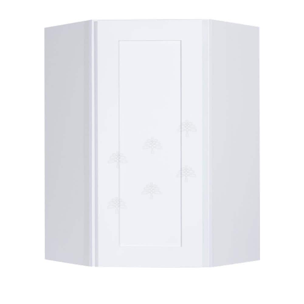 LIFEART Lancaster White Plywood Shaker Stock Assembled Wall