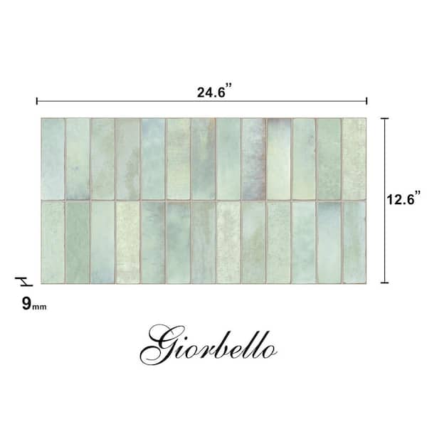 新品24-25NOVEMBER ARTISVE152cm Giorbello Spanish Artis Sage 12 in. x 24 in. Glazed Porcelain Wall