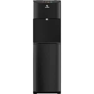 Electronic Bottom Loading Water Cooler Water Dispenser - 3 Temperatures, Self Cleaning Black Stainless Steel