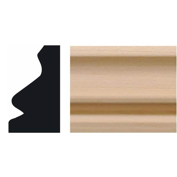 3/4 in. x 1-1/4 in. x 8 ft. Hardwood Shoe Moulding