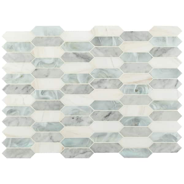 MSI Cienega Springs Picket 13.78 in. x 10 in. x 6 mm Textured Multi-Surface Mosaic Tile (0.96 sq. ft.)