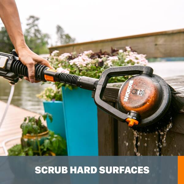 Worx Hydroshot Deluxe Cleaning Accessory Kit WA4072 - The Home Depot