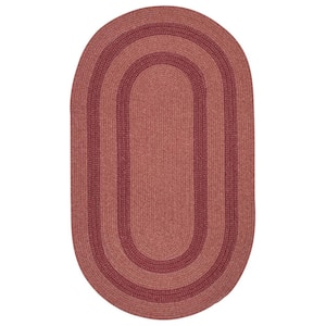 Paige Rusted Rose 2 ft. x 3 ft. Oval Area Rug