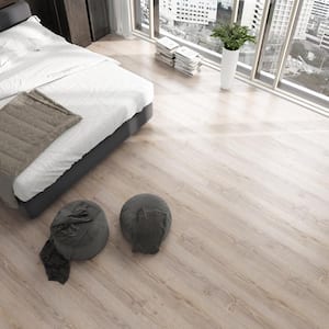 Cradle Rock Oak 12 mm T x 8 in. W Waterproof Laminate Wood Flooring (15.9 sqft/case)