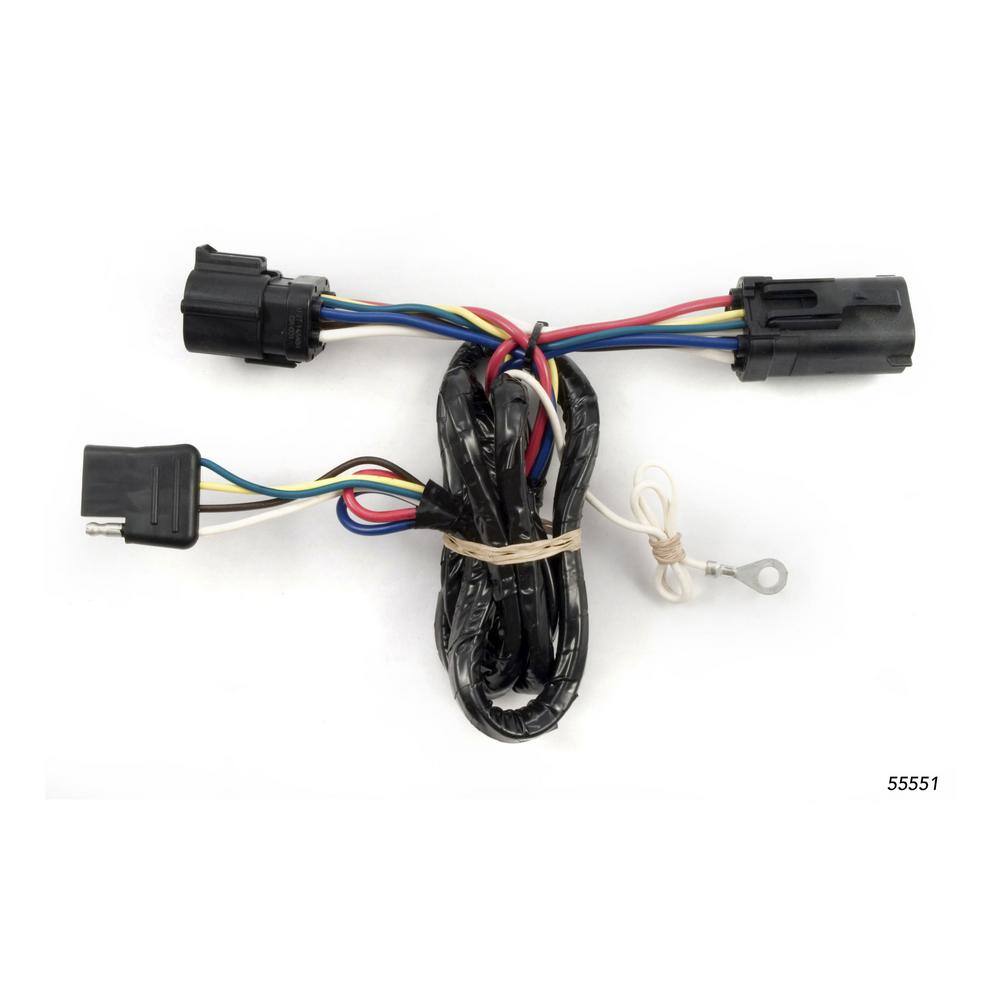 Buy Custom Vehicle-Trailer Wiring Harness, 4-Way Flat Output, Select
