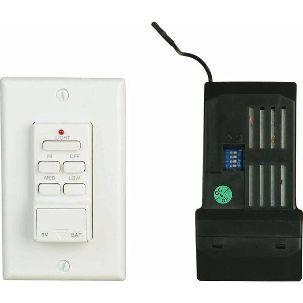 Hampton Bay Wireless Ceiling Fan Wall Control-DISCONTINUED