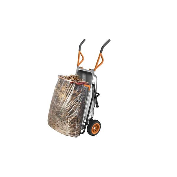 Worx 3 cu. ft. AeroCart Wheelbarrow, Dump and Yard Cart in One WG050 - The  Home Depot