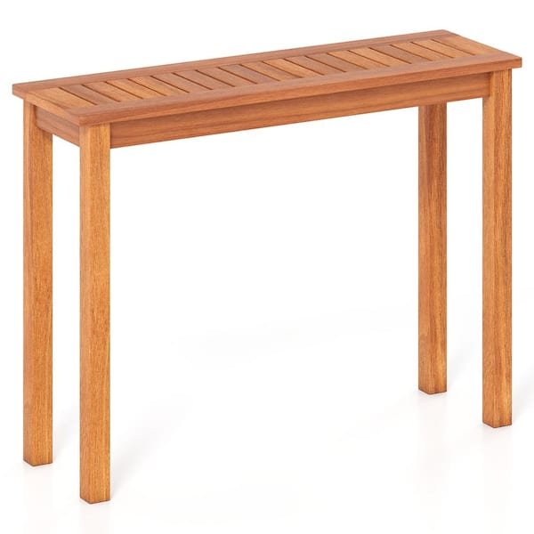 Wooden Plant Stand Outdoor Indoor Solid Wood Flower Pot Holder Display Shelf for Home Garden Patio Balcony Decor-M