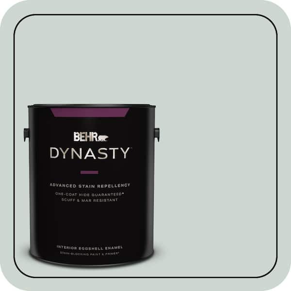 BEHR DYNASTY 1 gal. #MQ3-21 Breezeway One-Coat Hide Eggshell Enamel Interior Stain-Blocking Paint & Primer