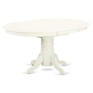 7-Piece Linen White Finish Solid Wood Top Dining Table with 6-Chairs with Butterfly Leaf Slat Back