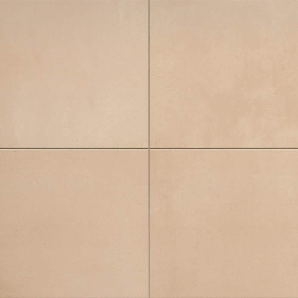 Senora Natural 18 in. x 18 in. Matte Porcelain Floor and Wall Tile (10.995 sq. ft./Case) price history on PriceWatchPro