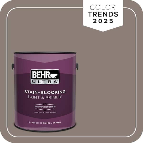 BEHR ULTRA 1 gal. Home Decorators Collection #HDC-NT-27B Wild Truffle Extra Durable Eggshell Enamel Interior Paint & Primer