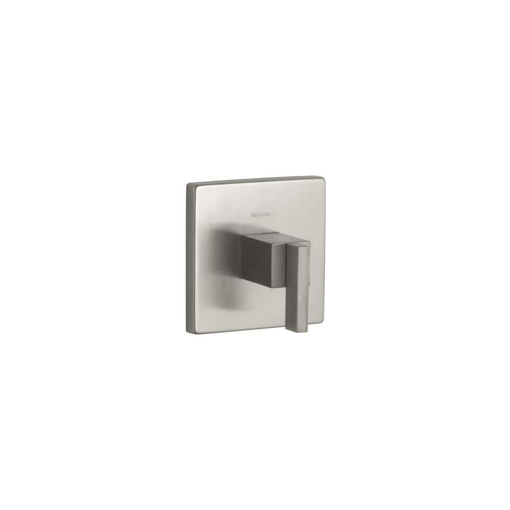 KOHLER Loure 1Handle Transfer Valve Trim in Vibrant Brushed Nickel
