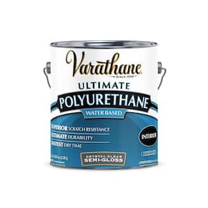 1 Gal. Clear Semi-Gloss Water-Based Interior Polyurethane