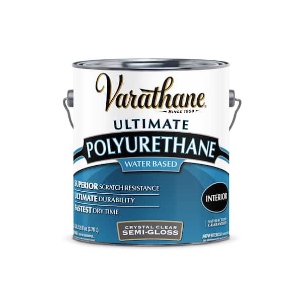 1 Gal. Clear Semi-Gloss Water-Based Interior Polyurethane