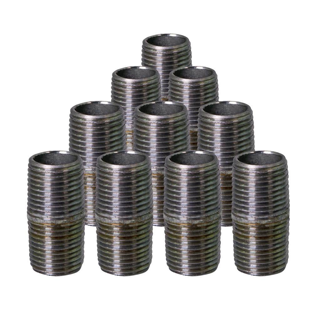 1/4 in. Closed Galvanized Steel Pipe Nipple (10-Pack) price history on PriceWatchPro