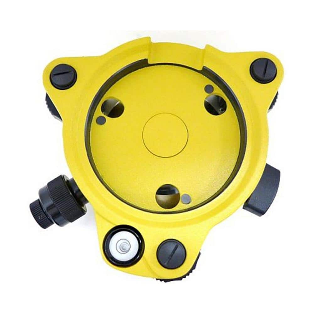 New Yellow Twist Focus Tribrach Without Optical Plummet for Surveying