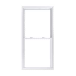30.75 in. x 61.25 in. 70 Pro Series Low-E Argon Glass Double Hung White Vinyl Replacement Window, Screen Incl