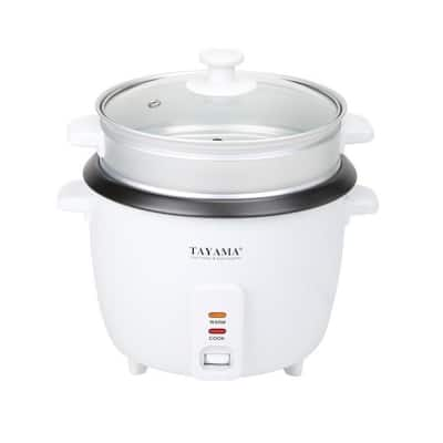 Salton Black Automatic 6-Cup Rice Cooker RC2104BK - The Home Depot