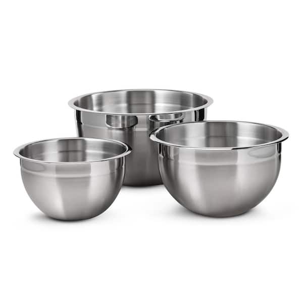 10 Pc Covered Stainless Steel and Silicone Mixing Bowl Set - Mint Green -  Tramontina US