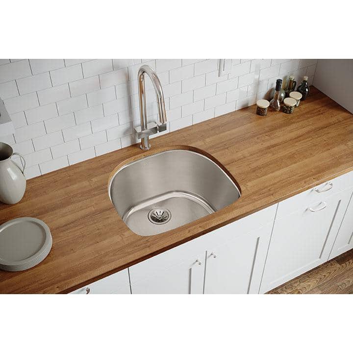 Elkay 24" Single Bowl Stainless Steel Undermount Sink