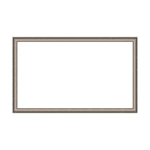 Mirror Makeover Lyla Ornate Silver 61.25 in. W x 37.25 in. H Bathroom Mirror Frame Border Kit-Fits a 60 x 36 mirror