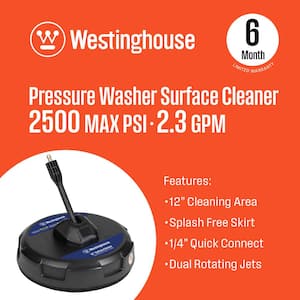 12 in. 2500 PSI Pressure Washer Surface Cleaner