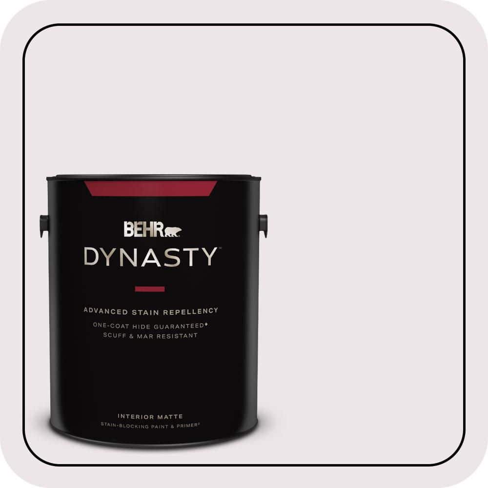 1 gal. #670C-1 November Pink Matte Interior Stain-Blocking Paint & Primer