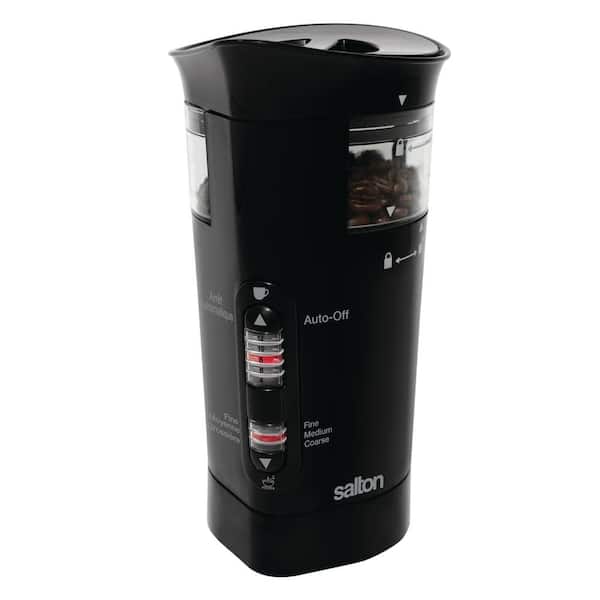 Mr. Coffee 12 Cup Electric Coffee Grinder with Multi Settings, Black, 3  Speed 