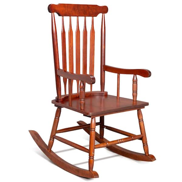 Karl home Solid Wood Outdoor Rocking Chair