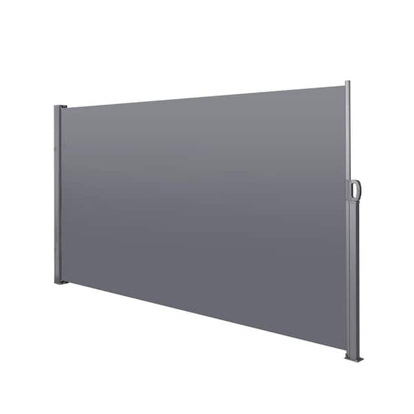 JimsMaison 138 in. x 71 in. Metal Garden Fence