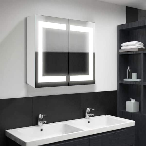 Tahanbath 36 in. W x 24 in. H Rectangular Frameless Surface Mount ...