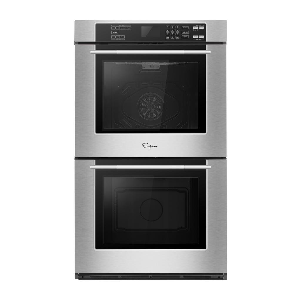 Empava 30 in. 5.0 cu. ft. Electric Double Wall Oven Self-Cleaning